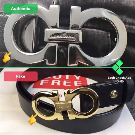 how to spot a fake ferragamo belt|ferragamo belt knock off.